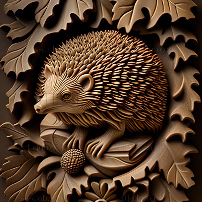 3D model st hedgehog (STL)